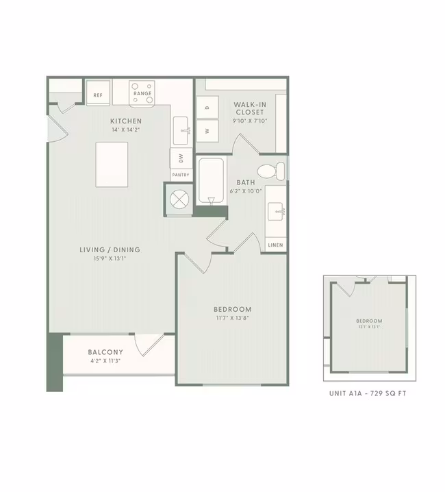 A1 Essential Housing 03-209 floor plan